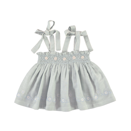 Maya Set cotton baby set, flat lay — Willowby children's clothing, sizes newborn–18 months